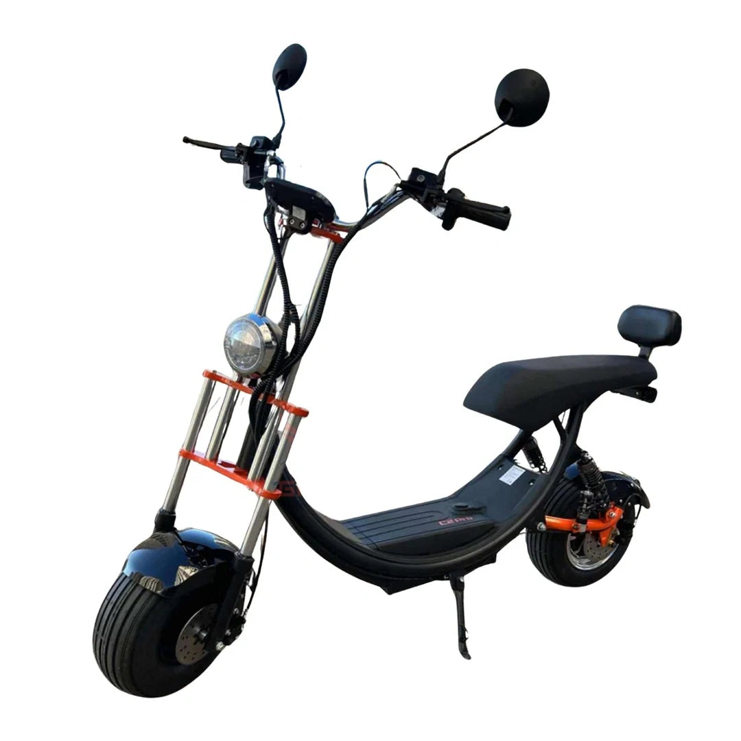 Heavy-Duty Electric Cruiser Scooter with 1200W Motor and Hydraulic Brakes