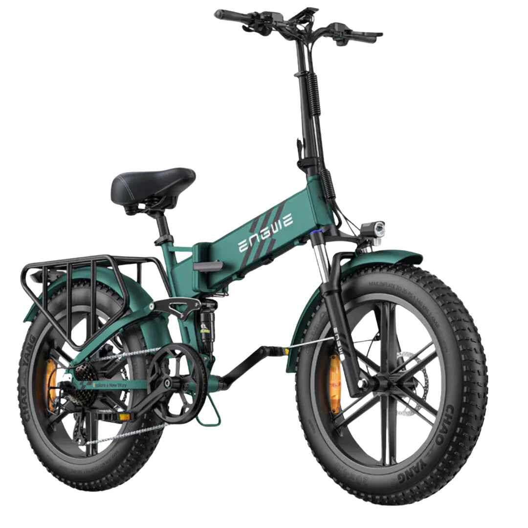 High-Performance Folding E-Bike with Torque Sensor and 110km Range
