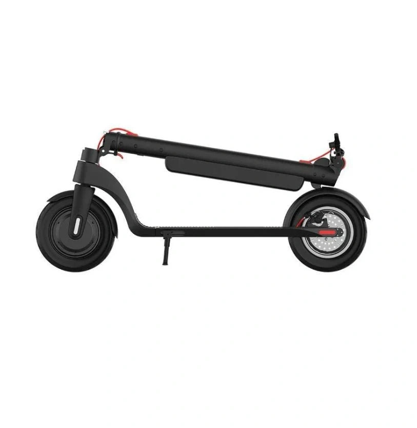 Compact Folding Electric Scooter with Removable Battery and Disc Brakes