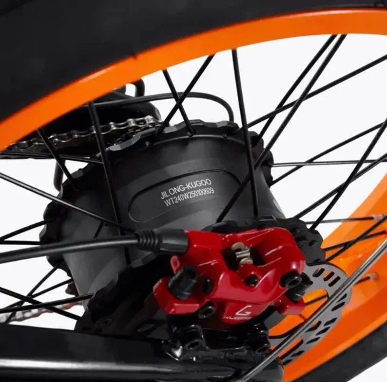 Harley-Style Fat Tire Electric Bike with Dual 1000W Motor and 48V Battery