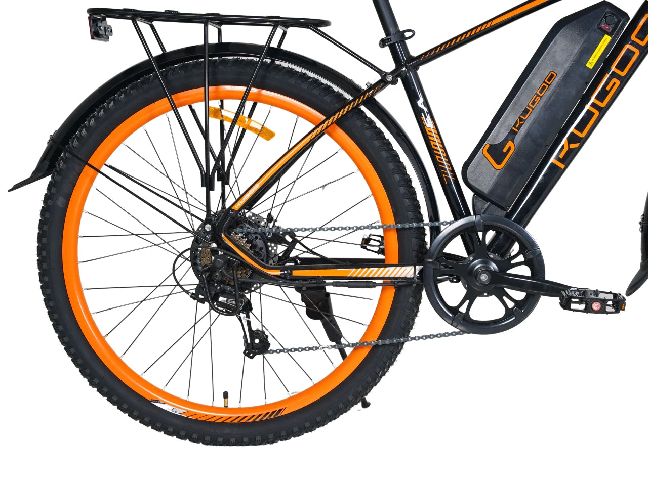 Urban Electric Bike with 350W Motor, 27.5-inch Wheels, and Removable Battery