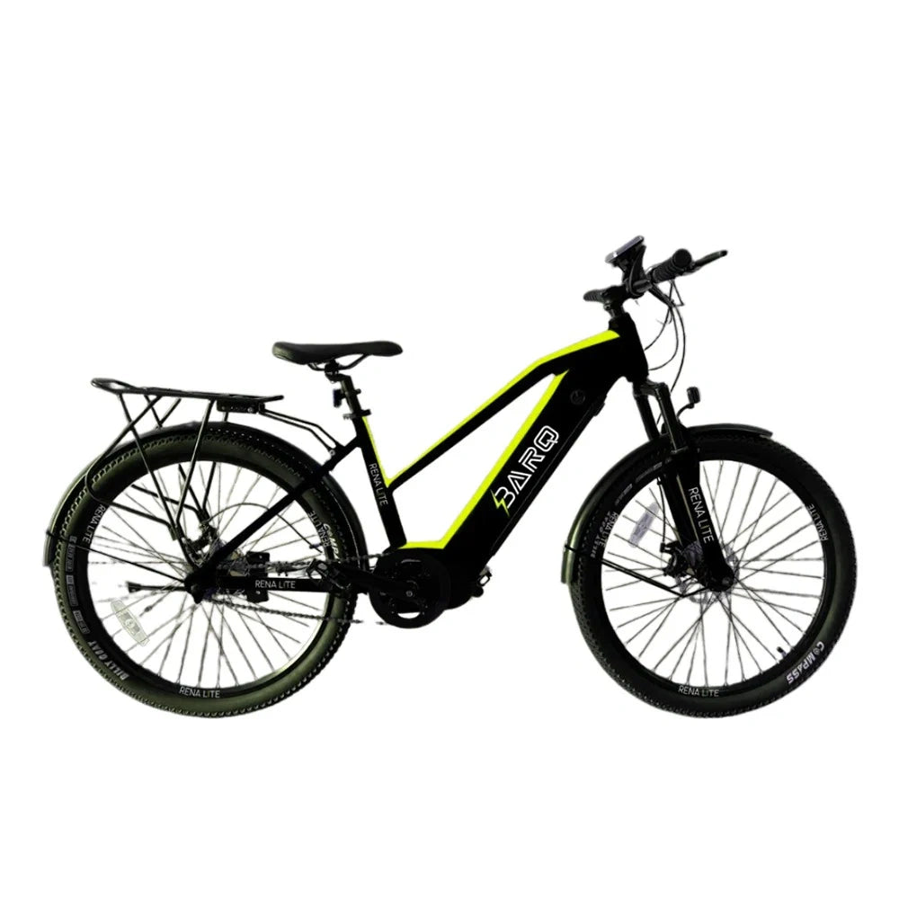 Long-Range Electric Bike with 500W Mid-Drive Motor and 48V Battery