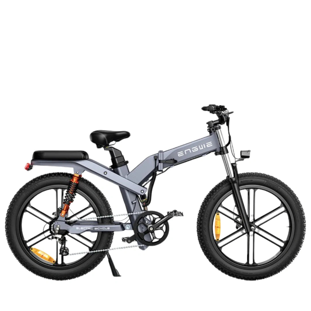 Extreme Long-Range Fat Tire Electric Bike with 1200W Motor and Dual Batteries