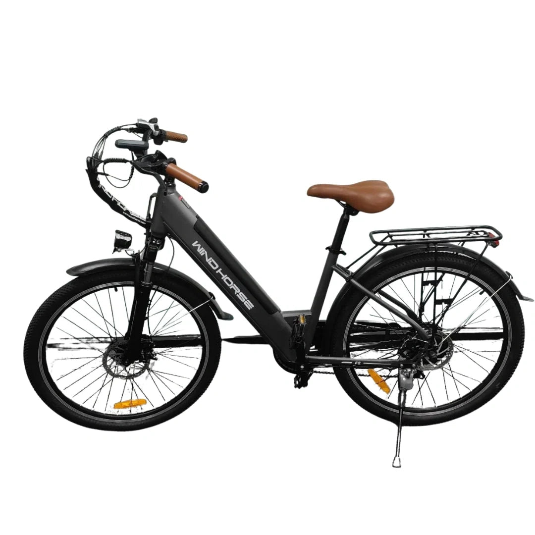 Versatile Electric Mountain Bike with 350W Motor, 7-Speed Gears and 26-Inch Wheels