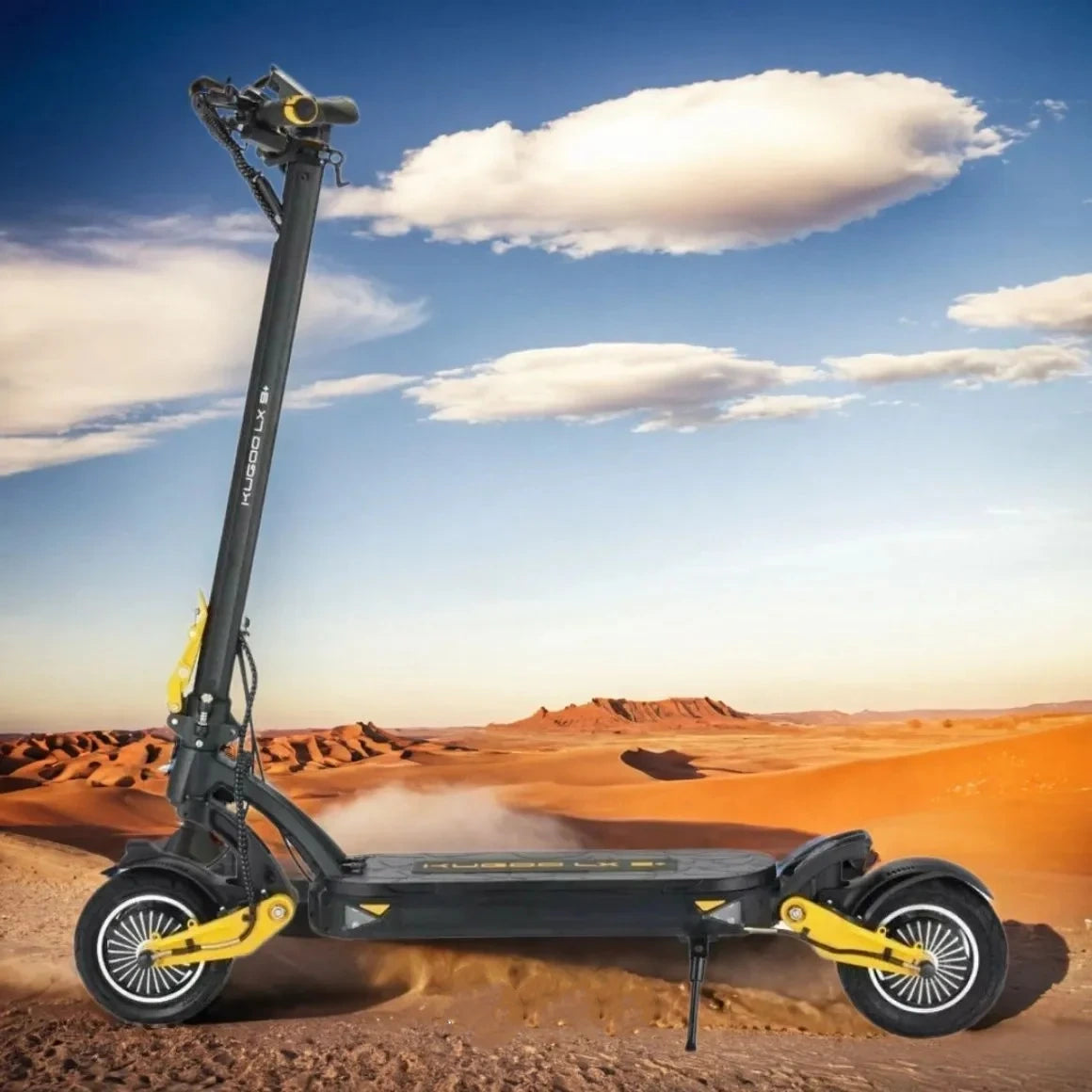 Dual Motor Electric Scooter with 1300W Power and 70km Range