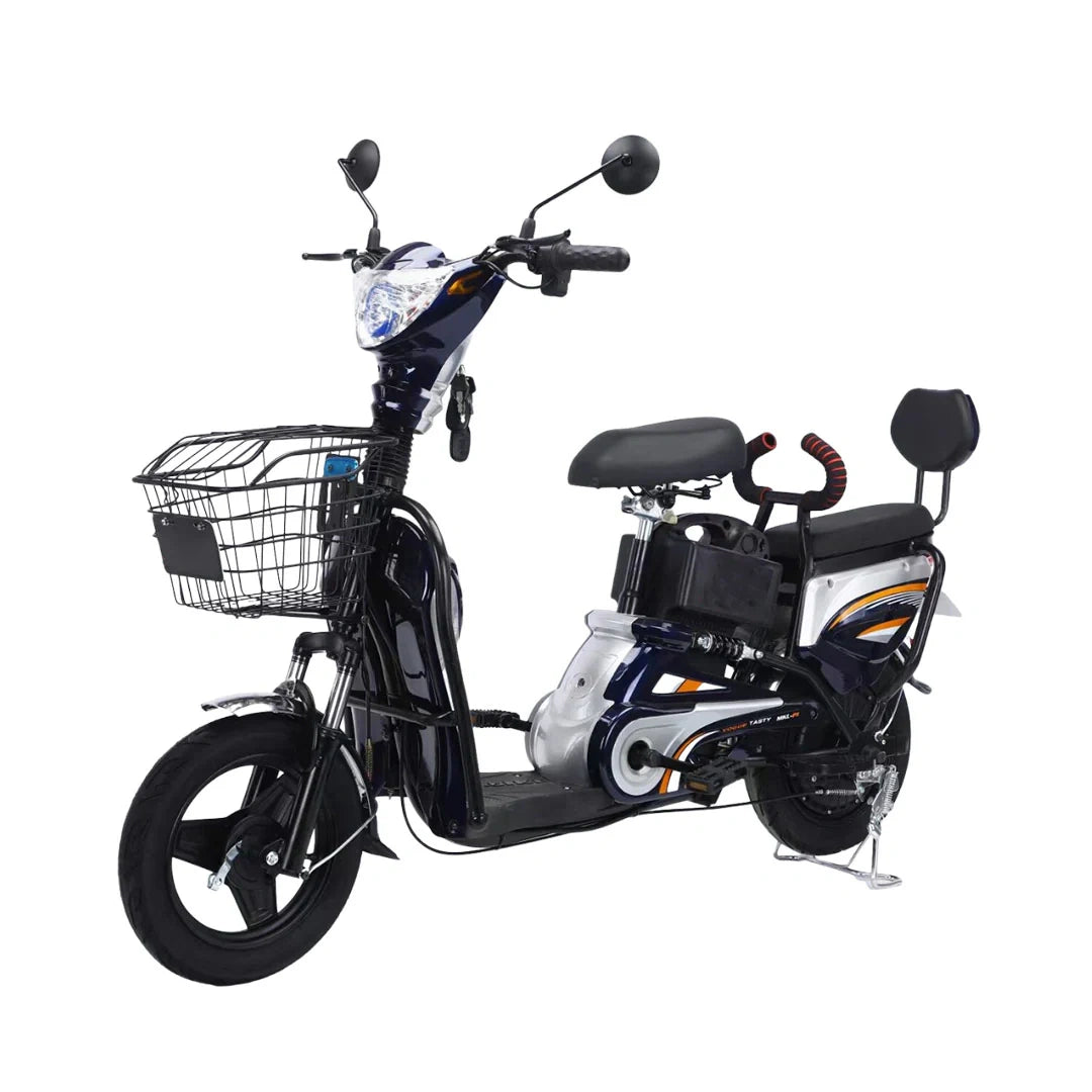 Electric Commuter Bike with 500W Motor, 48V Battery and Pedal Assist