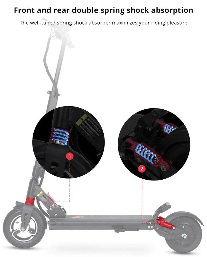 Powerful Electric Scooter with 600W Motor and 45km/h Top Speed