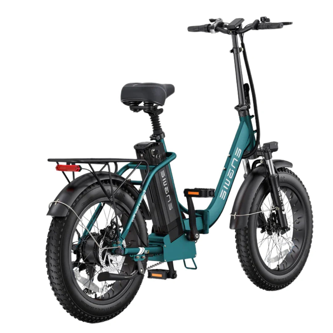 Step-Thru Electric Bike with 1125W Peak Motor and 135 km Range