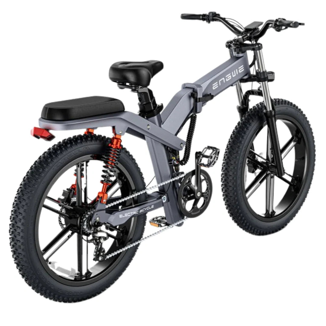 Dual Battery Electric Mountain Bike with 1200W Motor and 150km Range