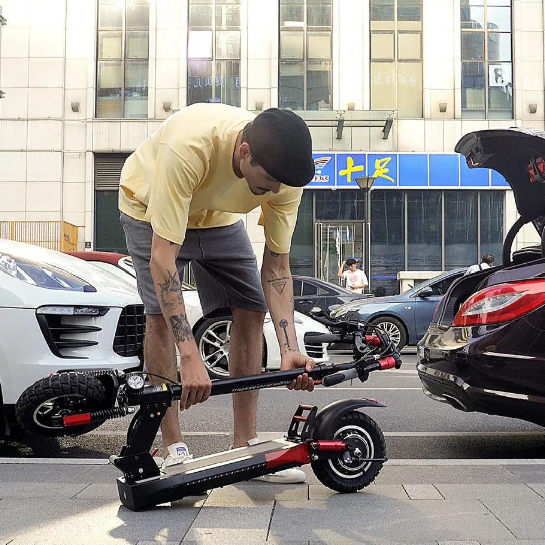 Folding Electric Scooter with Removable Seat and 500W Motor