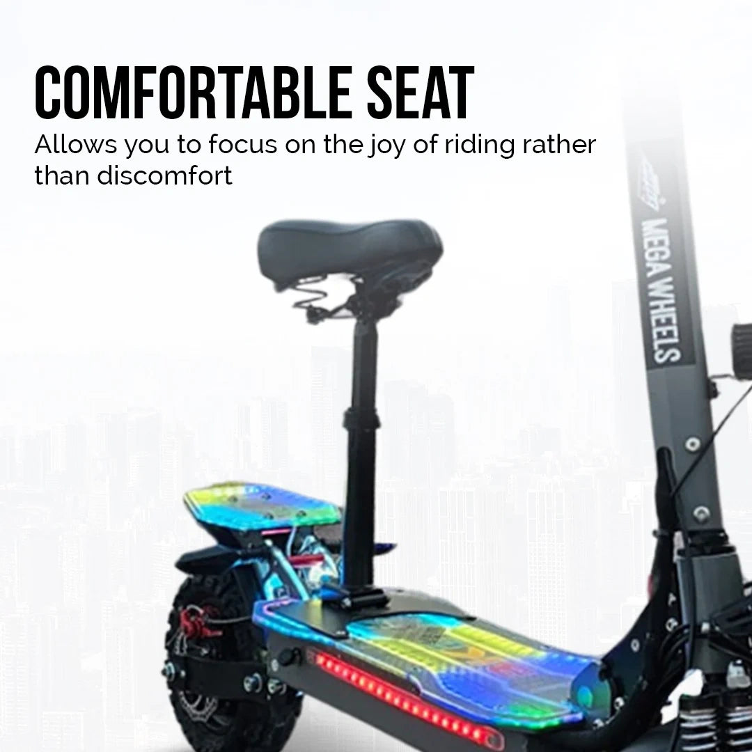 Extreme Dual Motor Foldable Electric Scooter with 7200W Power