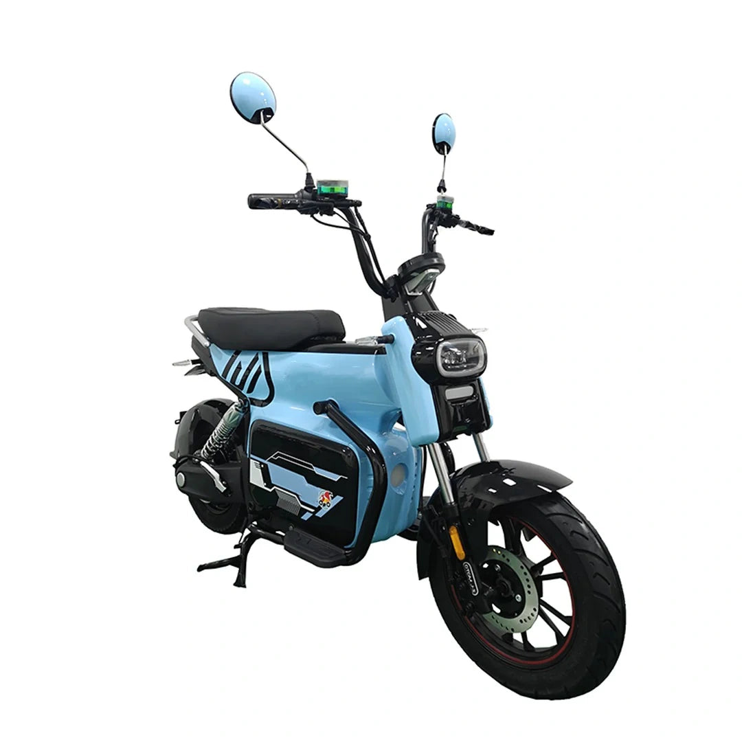 High-Speed Electric Motor Bike with 2000W Motor and 72V Battery