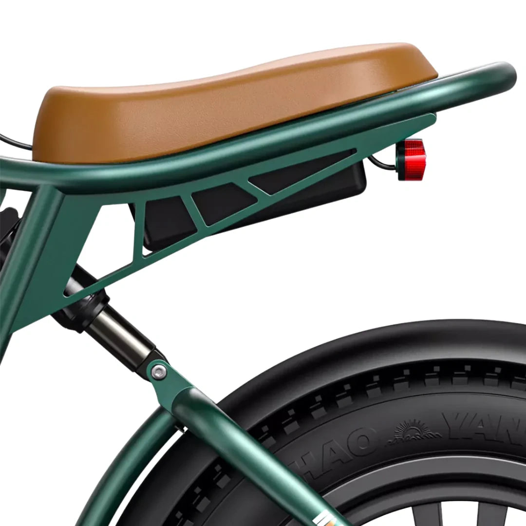 Fat Tire Electric Bike with 750W Motor, Long-Range, and 7-Speed Gearing