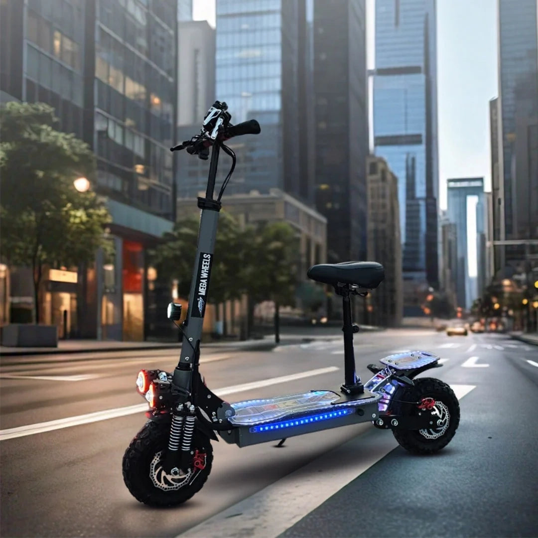 Extreme Dual Motor Foldable Electric Scooter with 7200W Power
