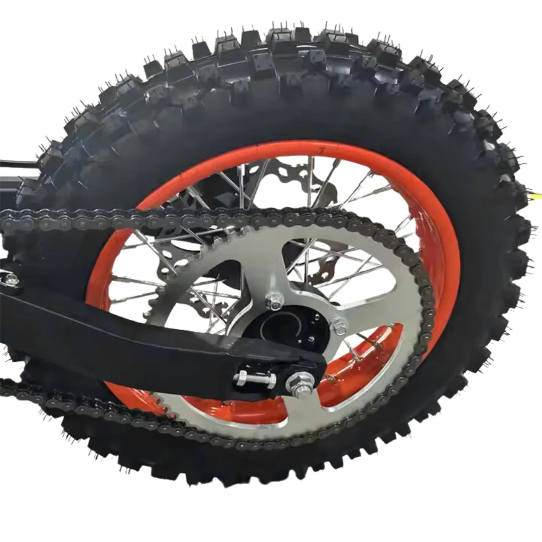 High-Speed Electric Dirt Bike with 1500W Motor and 48V 21Ah Battery