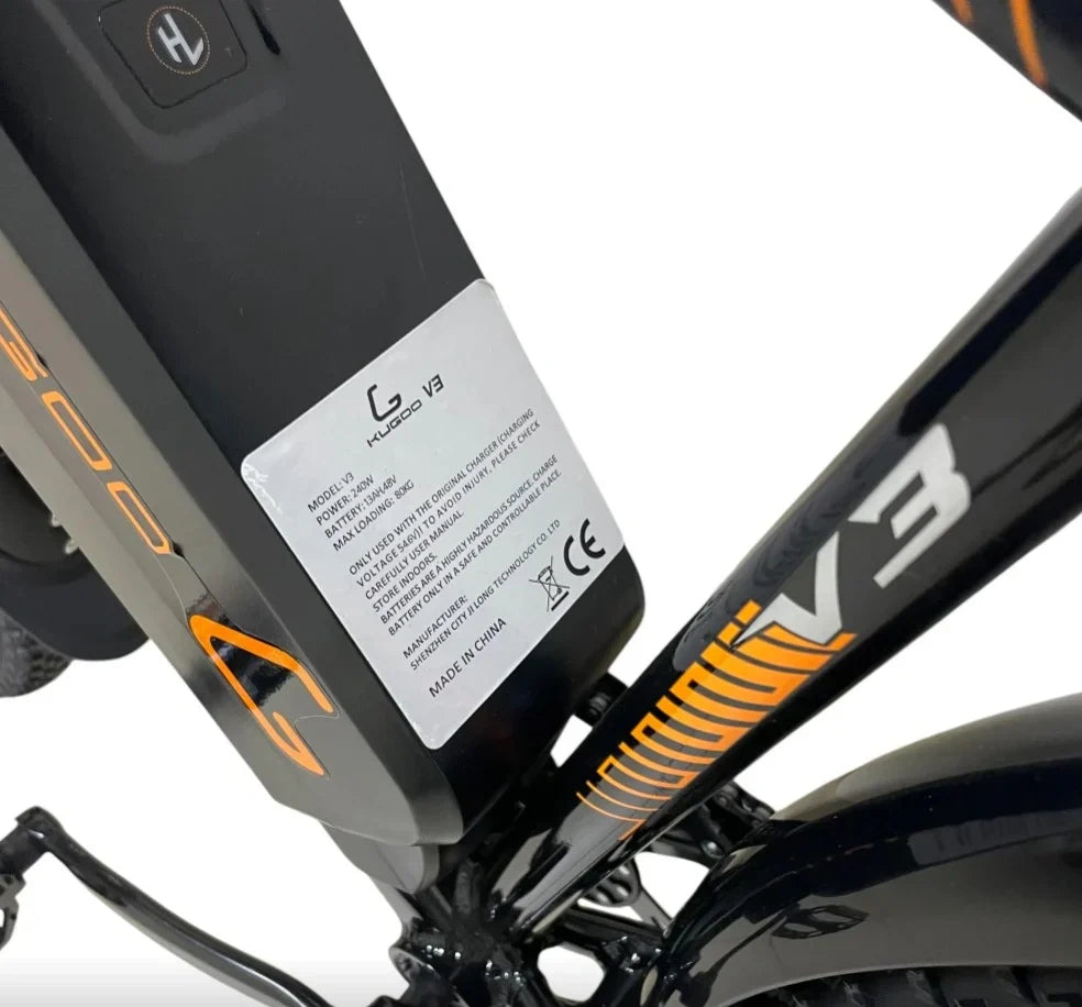 Urban Electric Bike with 350W Motor, 27.5-inch Wheels, and Removable Battery