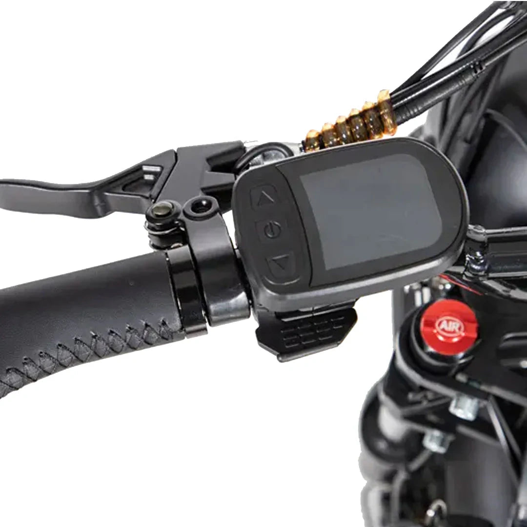 Retro Fat Tire Electric Bike with 500W Motor and 48V Removable Battery