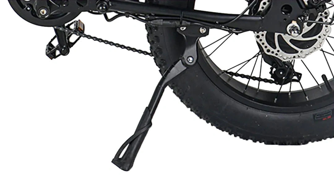 Retro Fat Tire Electric Bike with 500W Motor and 48V Removable Battery