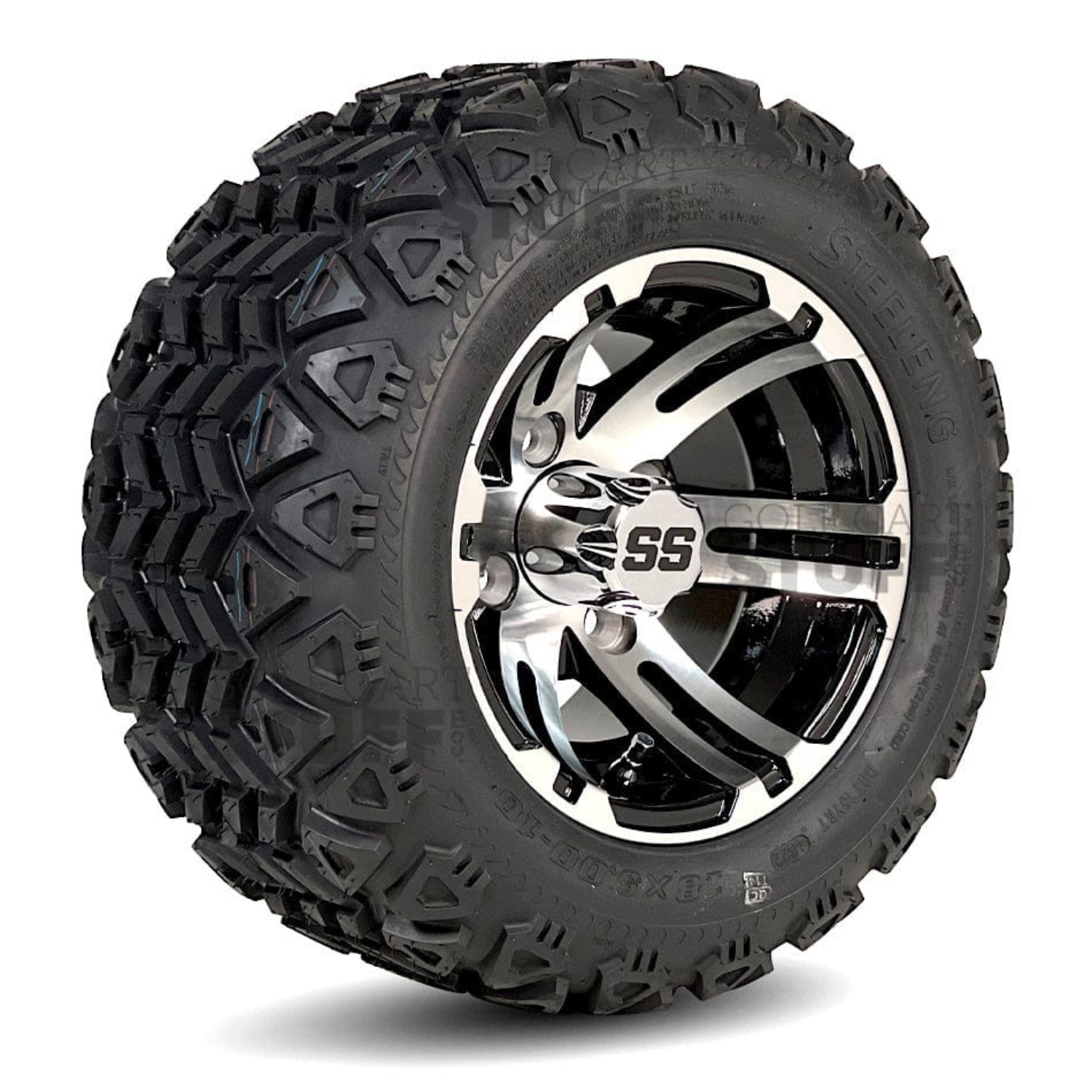 Golf Cart Off-Road Tire 235/ 15-12 With Wheels