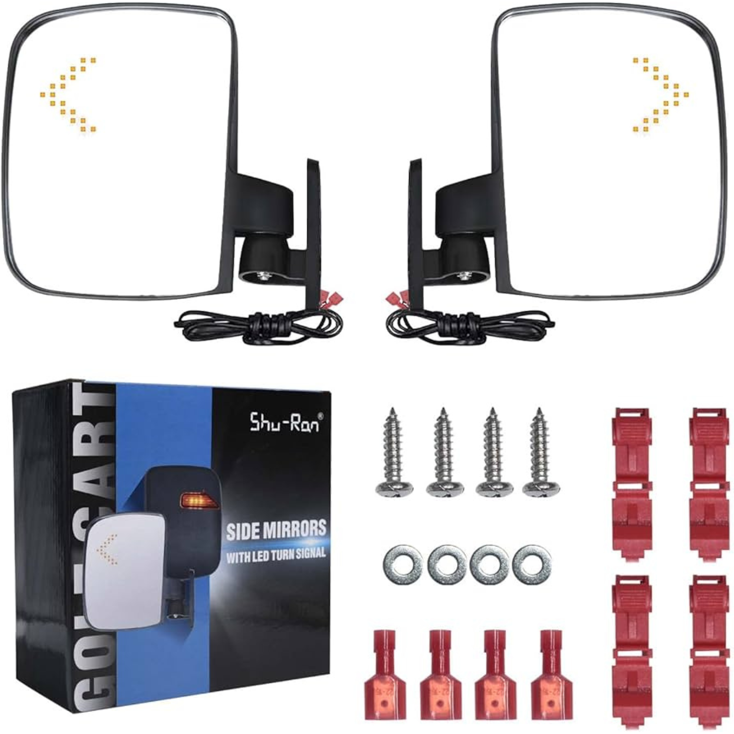 Golf Cart Side Mirror Electric