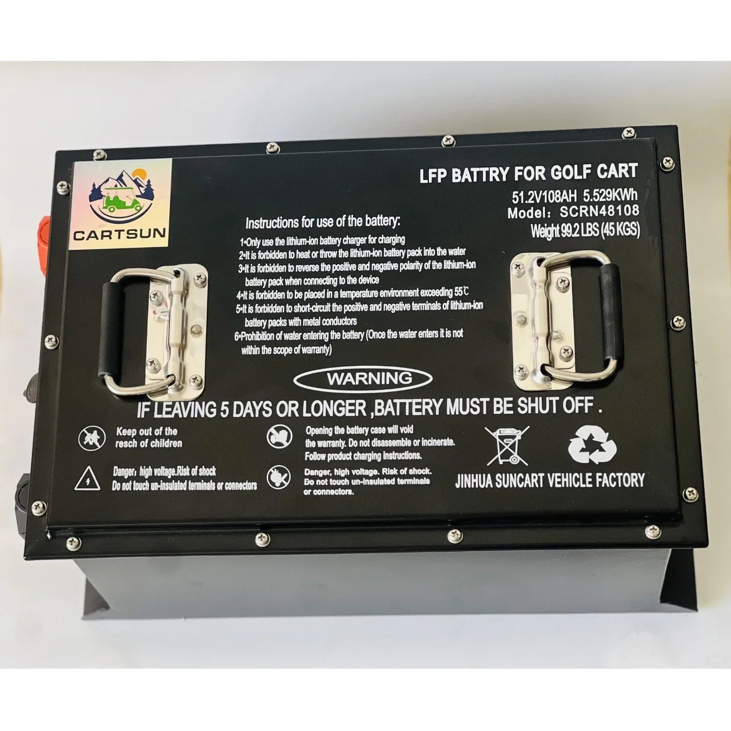 Lithium Battery 48V-105AH With Charger