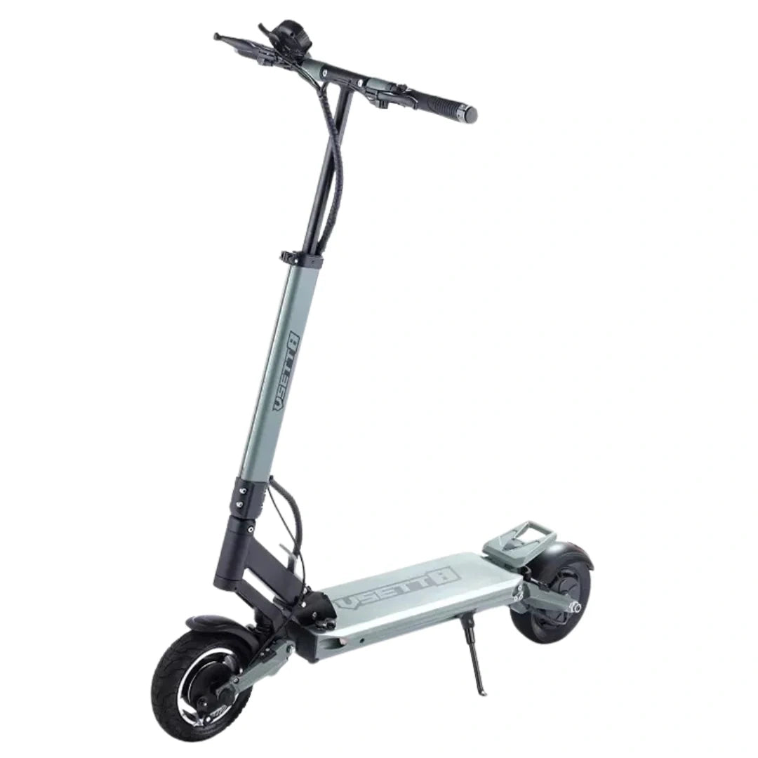 Electric scooter on a white background
