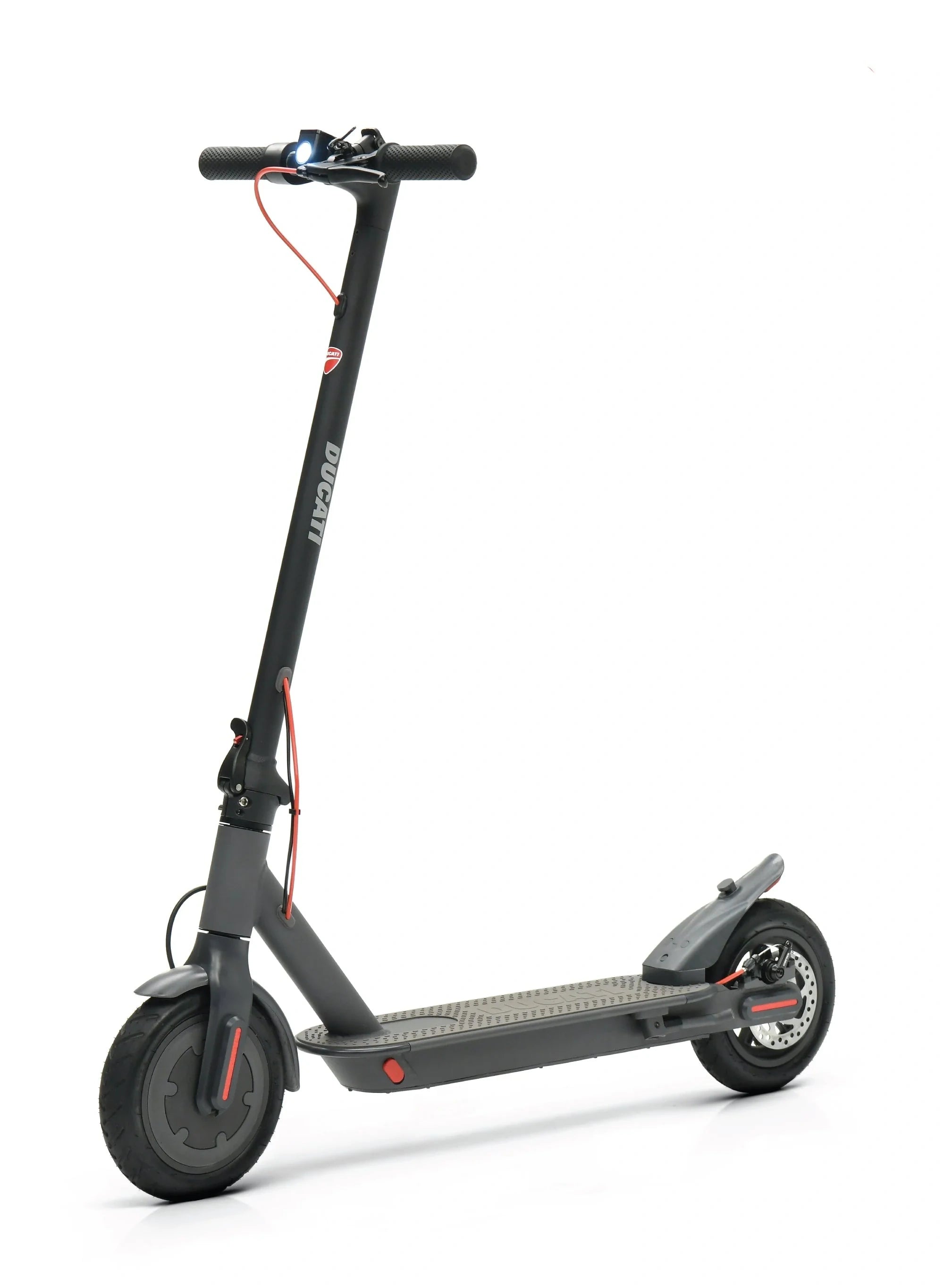 Electric scooter on a white background