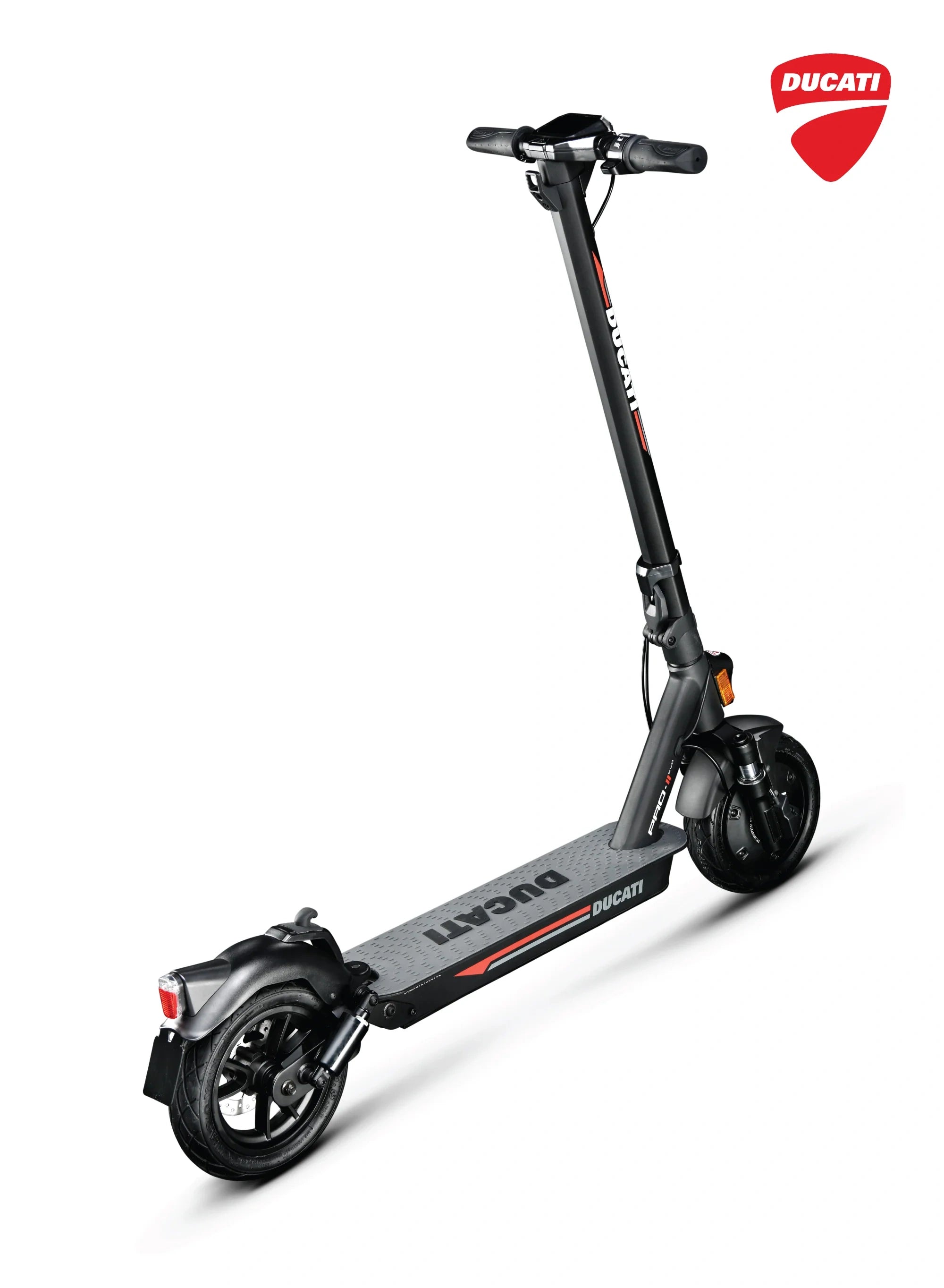 Ducati electric scooter on a white background