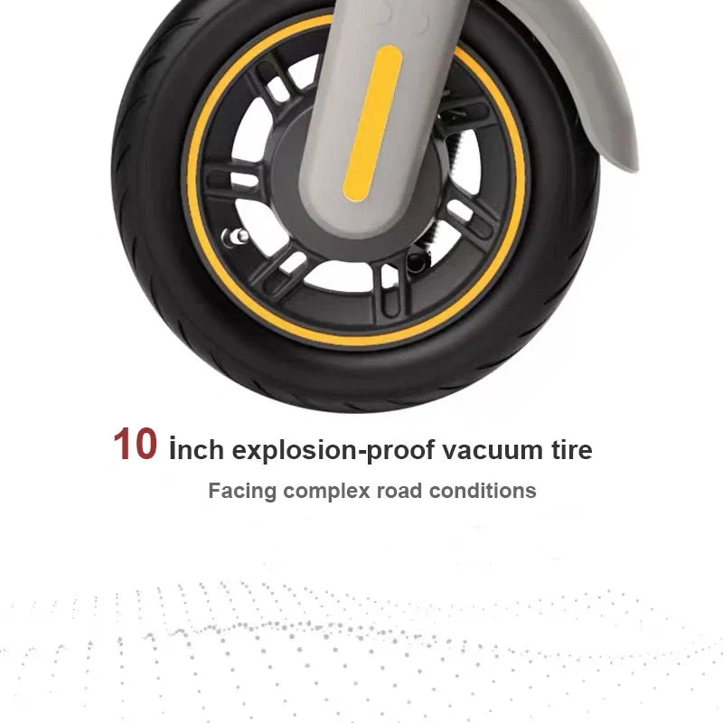 10-inch explosion-proof vacuum tire with text on a white background