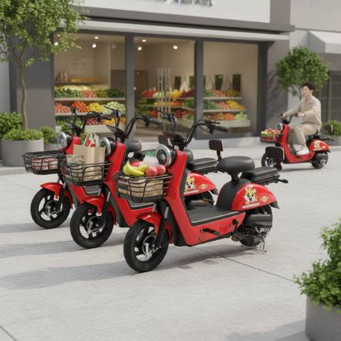 Electric Grocery Bike