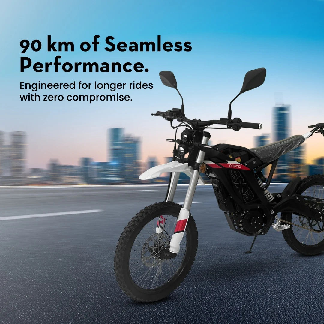 Professional Off-Road Electric Dirt Bike with 8000W Motor and 120km Range