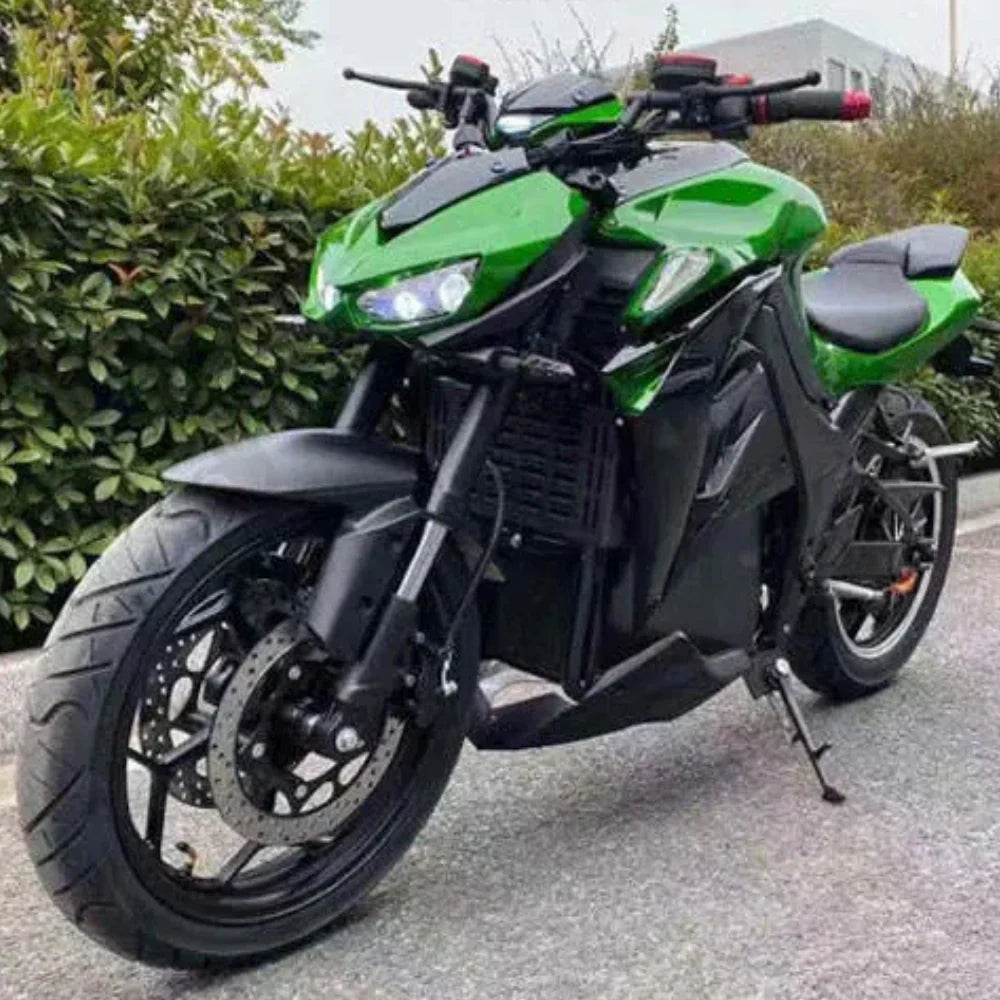 Racing Electric Motorcycle with 5000W Motor and 72V Battery