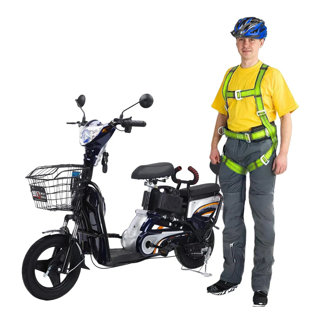 Electric Commuter Bike with 500W Motor, 48V Battery and Pedal Assist