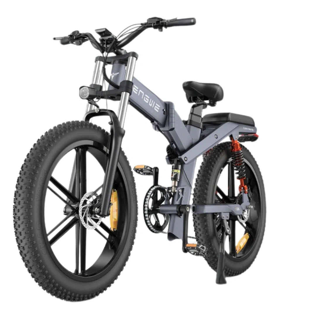 Dual Battery Electric Mountain Bike with 1200W Motor and 150km Range