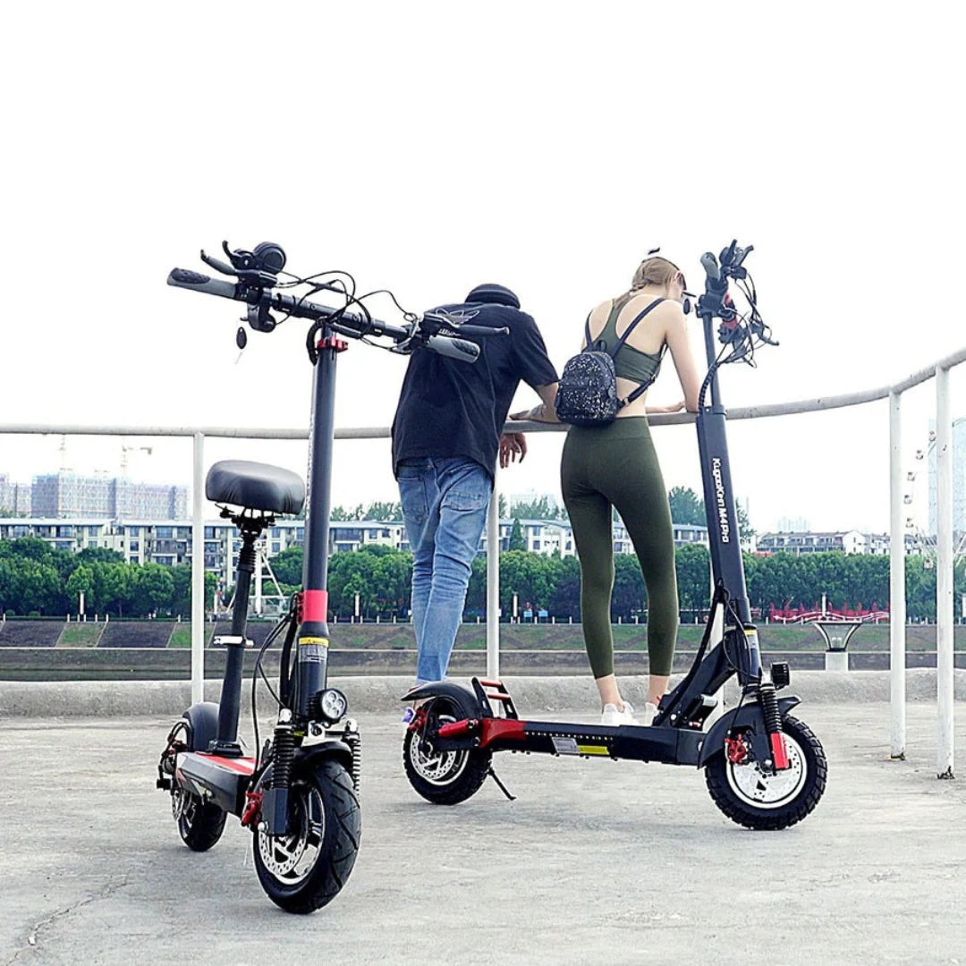 Folding Electric Scooter with Removable Seat and 500W Motor
