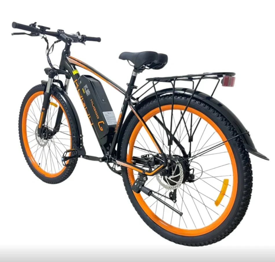 Urban Electric Bike with 350W Motor, 27.5-inch Wheels, and Removable Battery