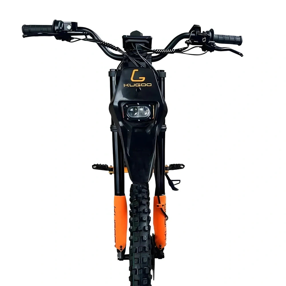 High-Power Electric Dirt Bike with 4000W Peak Power and 60km Range