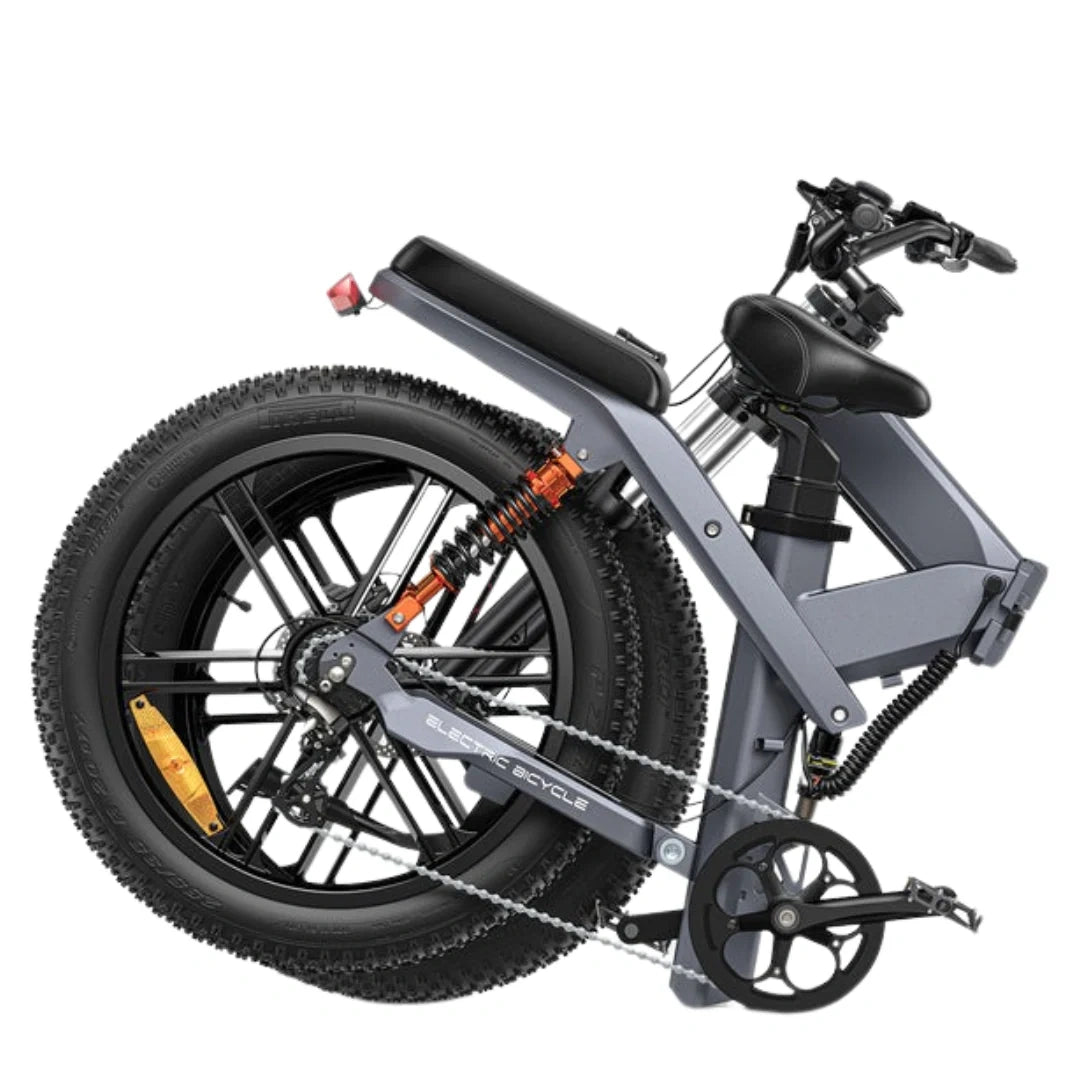 Extreme Long-Range Fat Tire Electric Bike with 1200W Motor and Dual Batteries