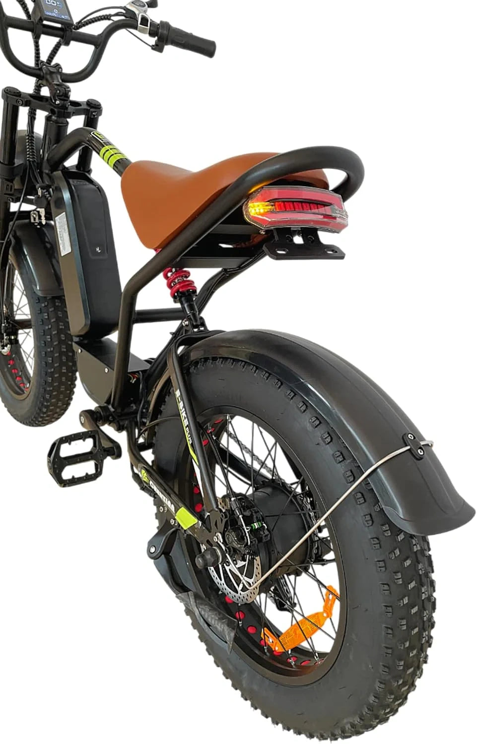 High-Power Electric Fat Tire Mountain Bike with 1000W Motor and Full Suspension