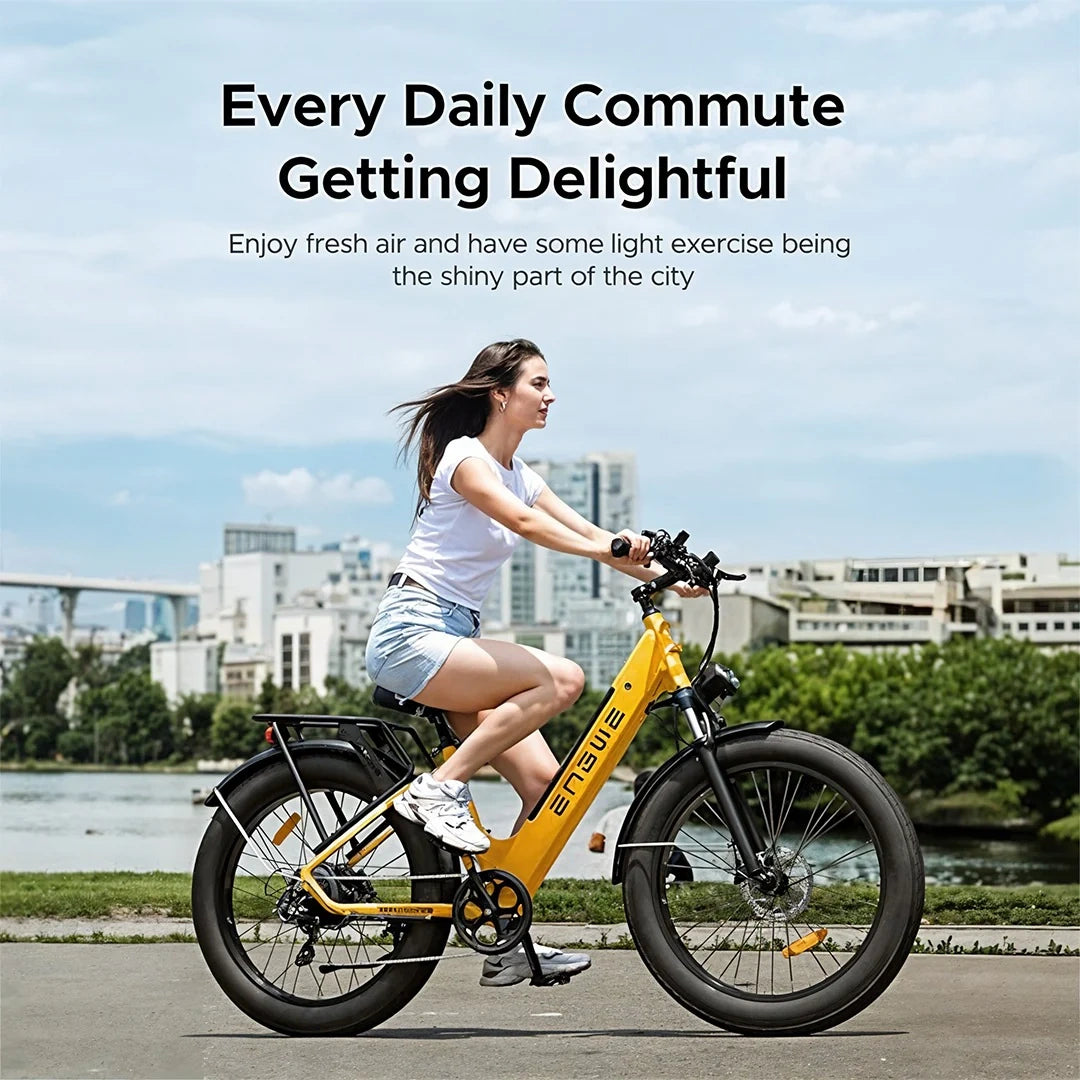 Long-Range Electric Mountain Bike with 250W Motor and 48V 16Ah Battery