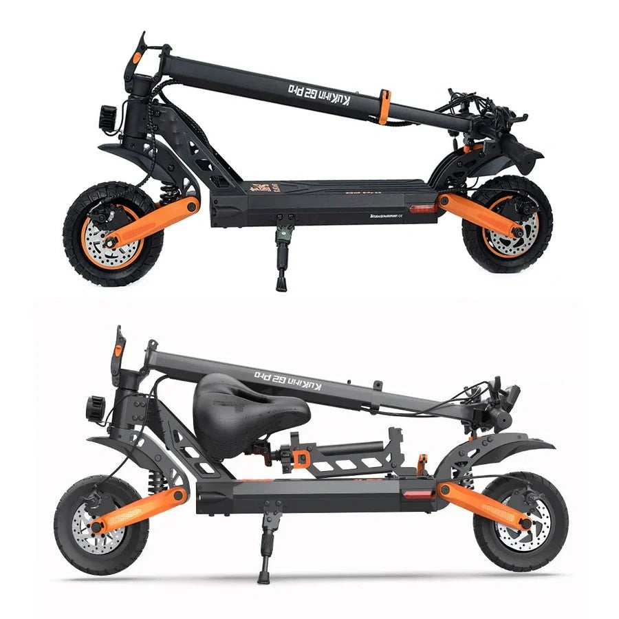 Robust Off-Road Electric Scooter with 600W Motor and 55km Range