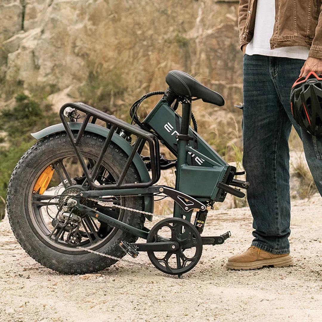 High-Performance Folding E-Bike with Torque Sensor and 110km Range