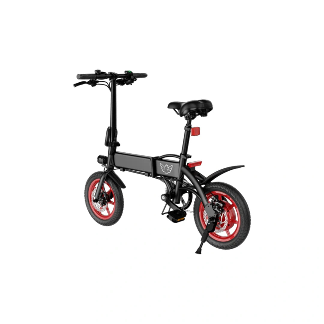 Lightweight Folding Electric Bike with 350W Motor and Dual Disc Brakes