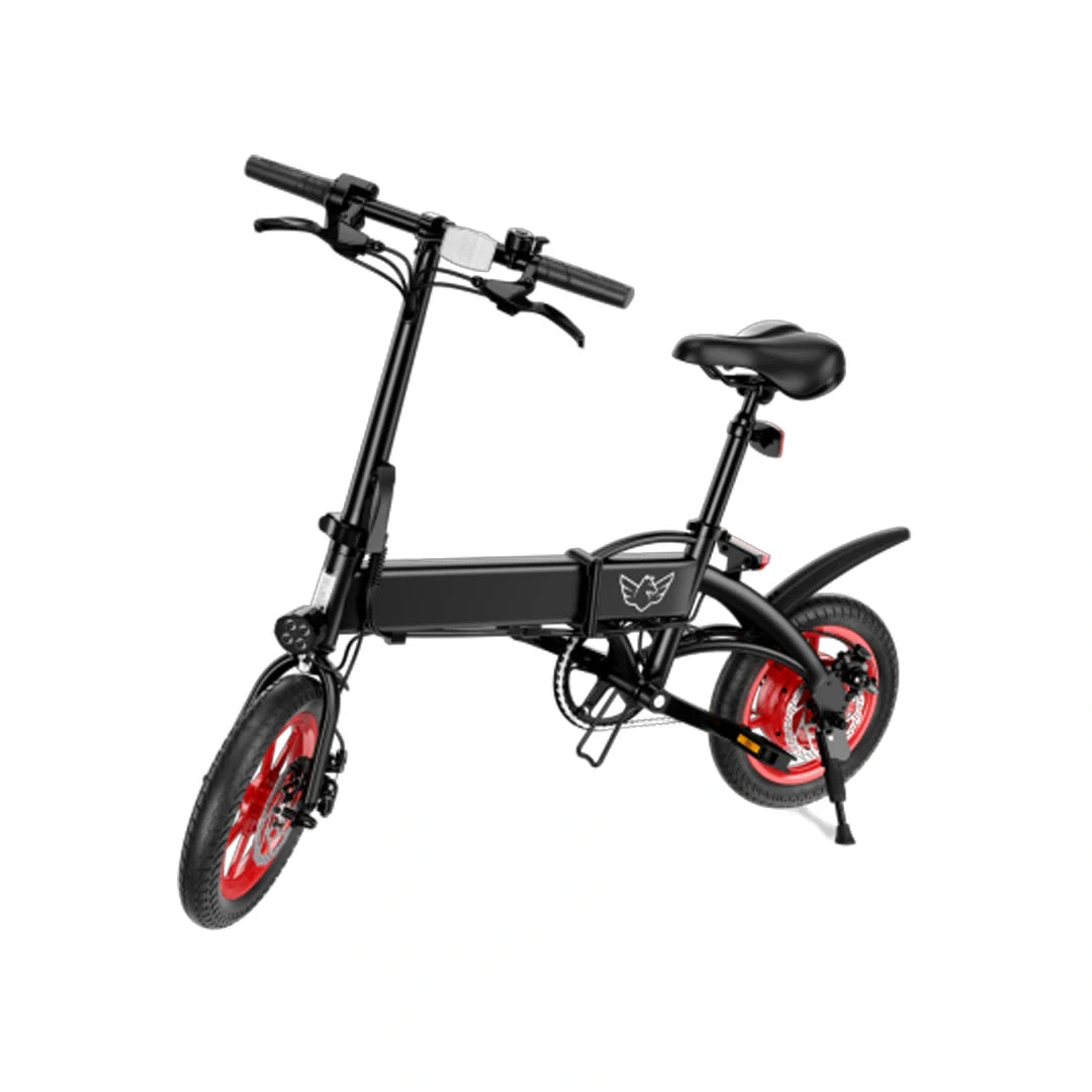 Lightweight Folding Electric Bike with 350W Motor and Dual Disc Brakes