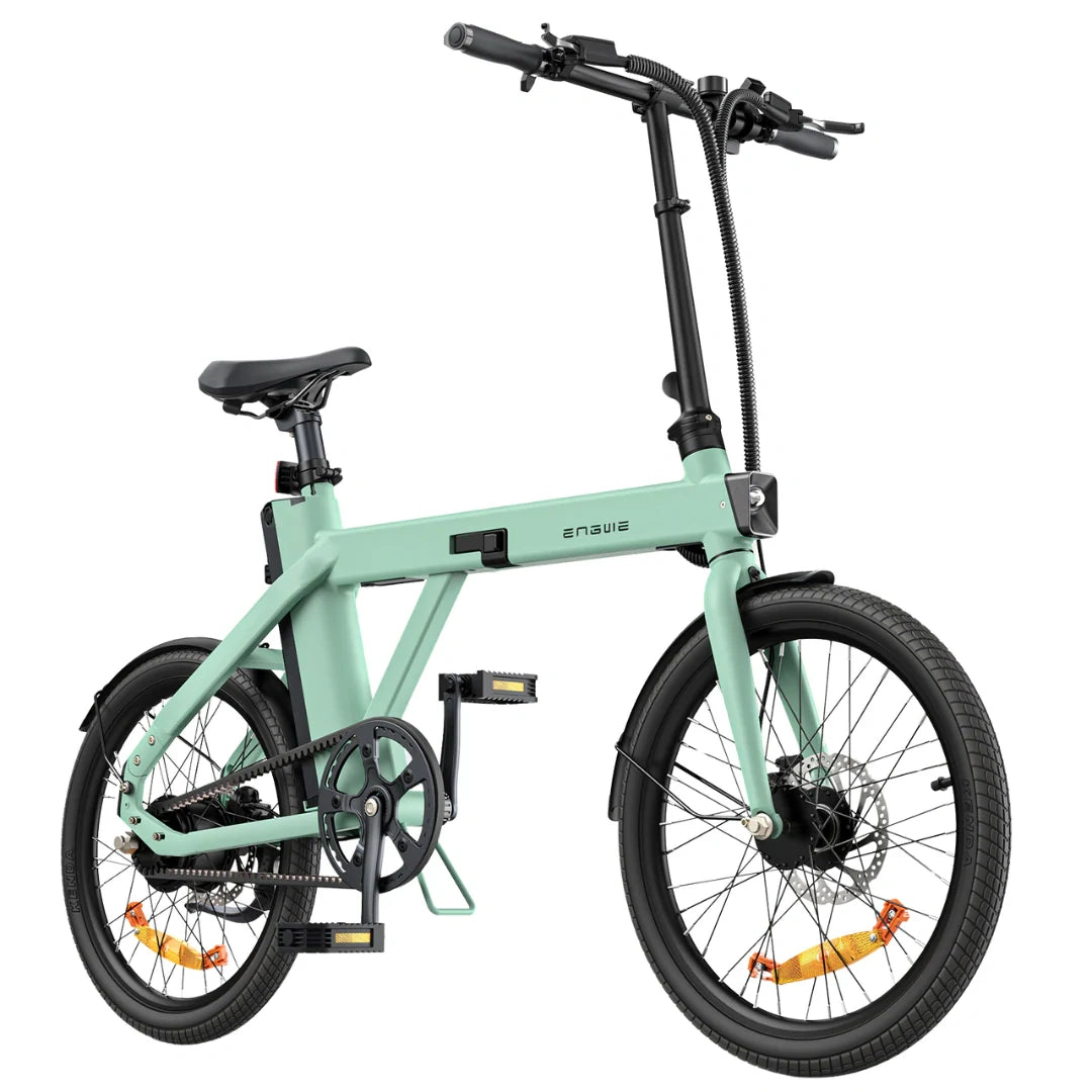 Ultra-Light Folding Electric Bike with Carbon Belt Drive and 100km Range