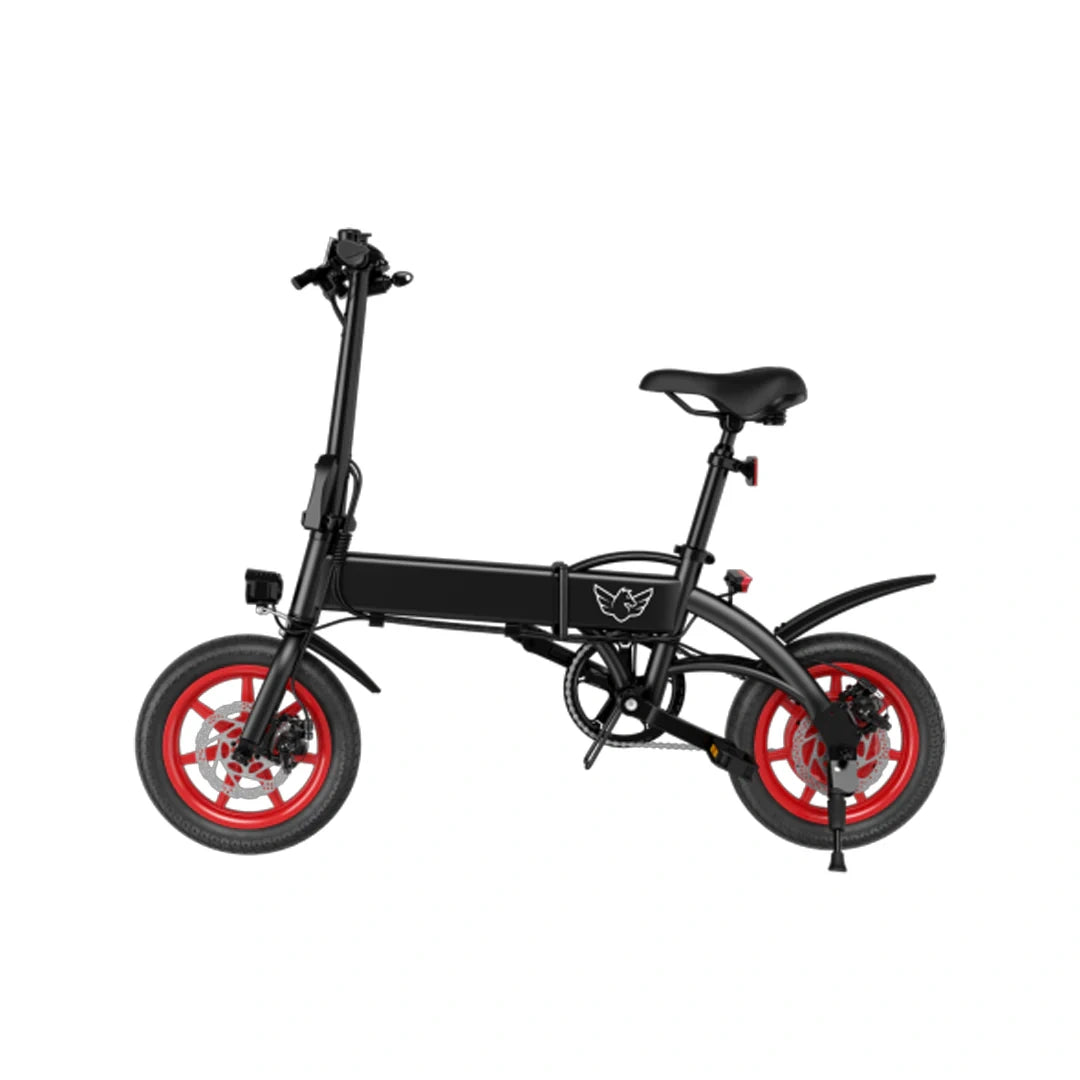 Lightweight Folding Electric Bike with 350W Motor and Dual Disc Brakes