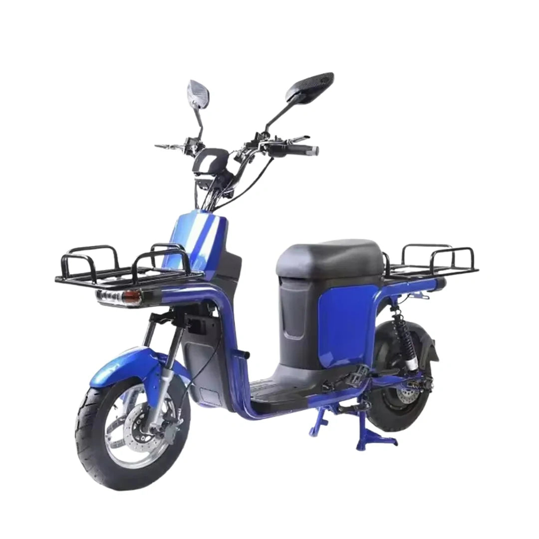 Heavy-Duty Delivery Electric Scooter with 500W Motor and 200kg Capacity
