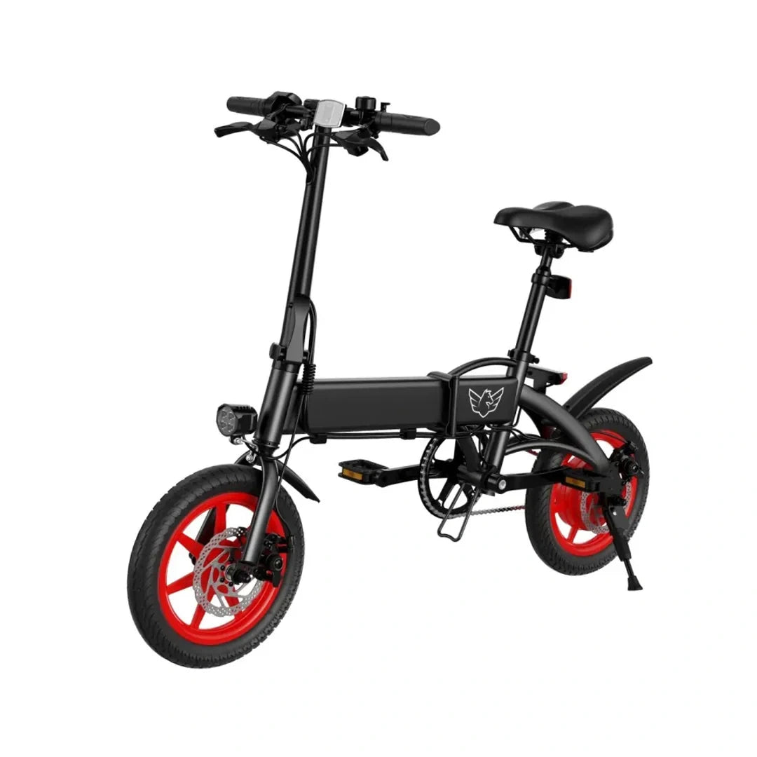 Lightweight Folding Electric Bike with 350W Motor and Dual Disc Brakes