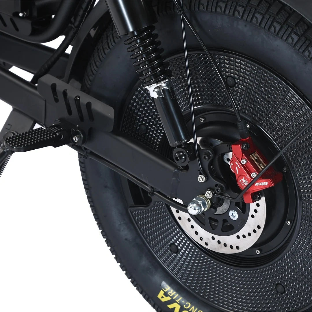 Fat Tire Electric Chopper Bike with 1000W Motor and Removable Battery