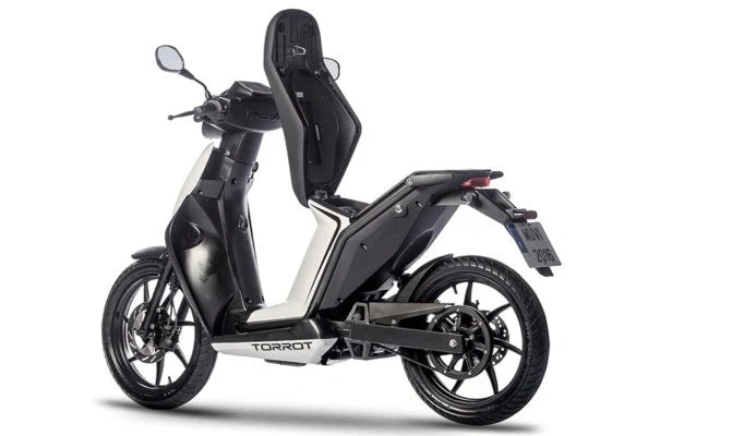 Torrot electric scooter on a white background